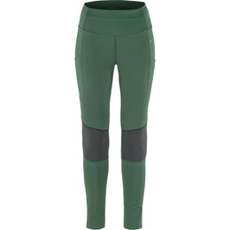 Produktbild von Fjällräven Damen Leggings Abisko Värm Trekking Tights Grün/Grau XL