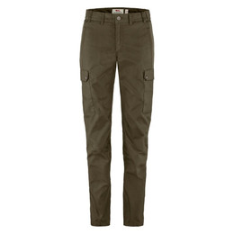 Produktbild von Fjällräven Damen Outdoorhose Stina Trousers Dark Olive