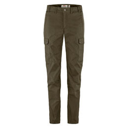 Fjällräven Damen Outdoorhose Stina Trousers Dark Olive – Bild 1 von 2