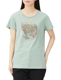 Fjällräven Damen T-Shirt Arctic Fox Misty Green S – Bild 1 von 5