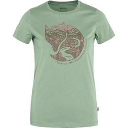 Produktbild von Fjällräven Damen T-Shirt Arctic Fox Misty Green XL