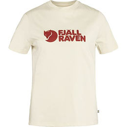 Fjällräven Damen T-Shirt Logo Tee W chalk white – Bild 1 von 4