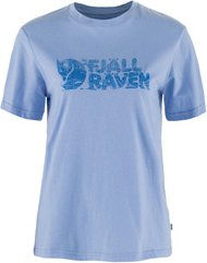 Fjällräven Damen T-Shirt Lush Logo W ultramarine – Bild 1 von 3