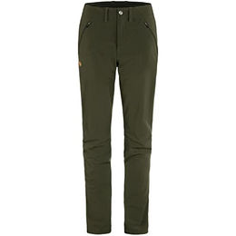 Fjällräven Damenhose Abisko Trail Stretch Trousers Deep Forest – Bild 1 von 2