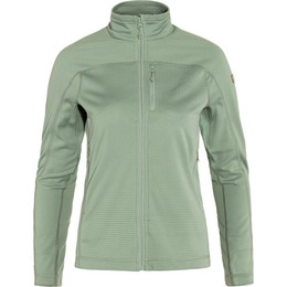 Produktbild von Fjällräven Damenjacke Abisko Lite Fleece Misty Grün XS