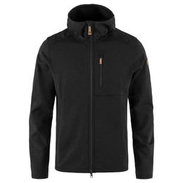 Fjällräven Herren Fleecejacke Keb Fleece Hoodie Schwarz – Bild 1 von 3