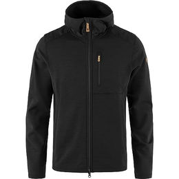 Fjällräven Herren Fleecejacke Keb Fleece Hoodie Schwarz – Bild 1 von 2