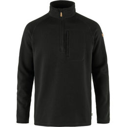 Fjällräven Herren Fleecejacke Övik Half Zip Schwarz – Bild 1 von 2