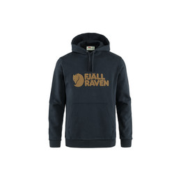Produktbild von Fjällräven Herren Logo Hoodie Dark Navy