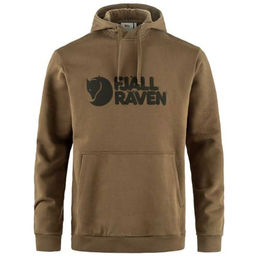 Fjällräven Herren Logo Hoodie Wood Brown – Bild 1 von 2