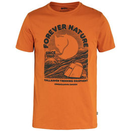 Produktbild von Fjällräven Herren T-Shirt Equipment Sunset Orange