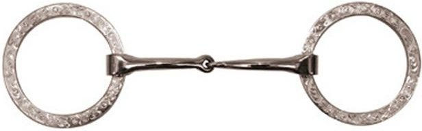 Produktbild von Flaches Ringgebiss für Pferde Metalab