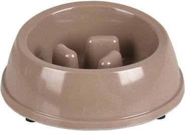 Produktbild von Flamingo Antischlingnapf Futternapf Mangi Slowfeeder taupe