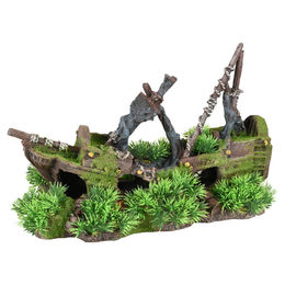 Produktbild von Flamingo Aquariendeko Moza Schiffswrack mit Masten