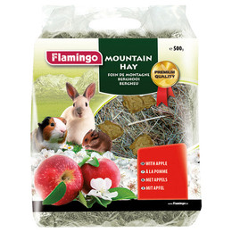 Produktbild von Flamingo Bergheu mit Apfel 500 g