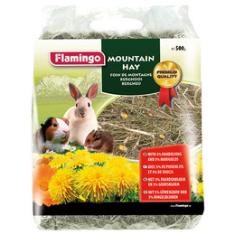 Produktbild von Flamingo Bergheu mit Löwenzahn 500 g