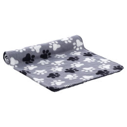 Flamingo Decke Esma rechteckig grau/weiß/schwarz – Bild 1 von 5