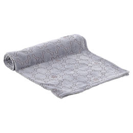 Flamingo Decke Marva rechteckig grau/taupe – Bild 1 von 5