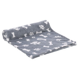 Flamingo Decke Zuma rechteckig grau/weiß – Bild 1 von 5