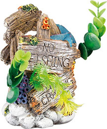 Produktbild von Flamingo Dekoration 'No Fishing' Pflanzen