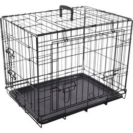 Flamingo Drahtkäfig Schiebetür Nyo Schwarz S – Bild 1 von 4