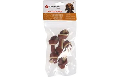 Flamingo Duetto Huhn & Käse Snack für Hunde – Bild 1 von 2