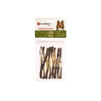 Produktbild von Flamingo Duetto Twist Sticks Lamm & Reis - 100 g