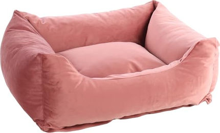 Flamingo Ergonomisches Hundebett Elena Rechteckig Altrosa – Bild 1 von 3