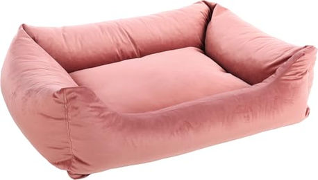 Flamingo Ergonomisches Hundebett Elena Rechteckig Altrosa – Bild 1 von 3