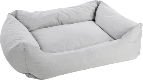 Produktbild von Flamingo Ergonomisches Hundebett Genève Rechteckig Grau - 100 cm