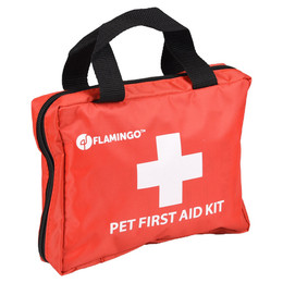 Produktbild von Flamingo Erste-Hilfe-Set RESKU Haustiere Premium Rot