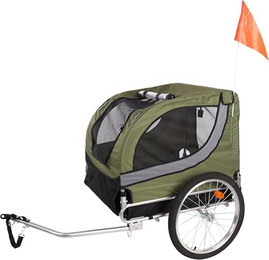 Produktbild von Flamingo Fahrradanhänger Tybalt Grün/Schwarz