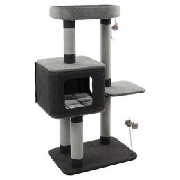 Flamingo Fati Kratzbaum grau – Bild 1 von 4