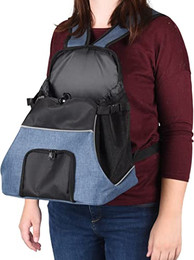 Produktbild von Flamingo Fronttasche Sybil blau