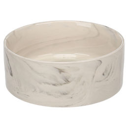 Produktbild von Flamingo Futter- und Trinknapf Baron rund grau für Katzen - 450 ml