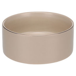 Flamingo Futter- und Trinknapf Eram rund beige für Hunde - 800 ml – Bild 1 von 6