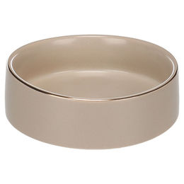 Produktbild von Flamingo Futter- und Trinknapf Eram rund beige für Katzen - 200 ml