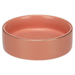 Produktbild von Flamingo Futter- und Trinknapf Eram rund rosa für Katzen - 200 ml