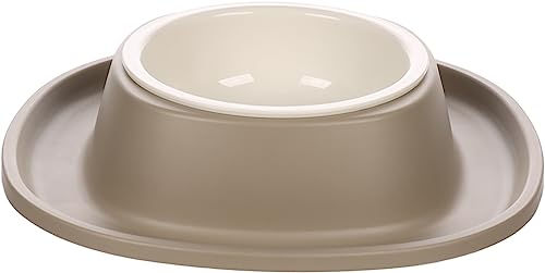 Flamingo Futter- und Trinknapf Ilko taupe für Hunde - 200 ml – Bild 1 von 3