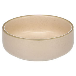 Produktbild von Flamingo Futter- und Trinknapf Lado rund beige für Katzen - 350 ml