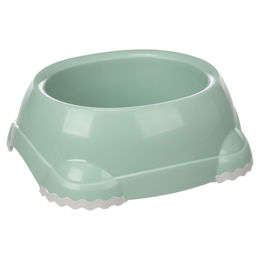 Produktbild von Flamingo Futter- und Trinknapf Leno oval grün, Maße: 20 x 18 x 7 cm