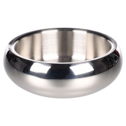 Flamingo Futter- und Trinknapf Muna silber - 1190 ml – Bild 1 von 4