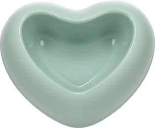 Produktbild von Flamingo Futter- und Trinknapf Pandor Herz, grün - 250 ml