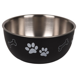 Produktbild von Flamingo Futternapf Kena mit Deckel Schwarz XL - 1,7 l