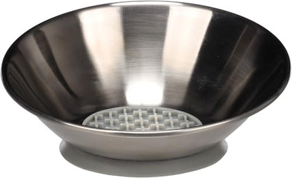 Produktbild von Flamingo Futternapf Lasco rund Silber - 550 ml