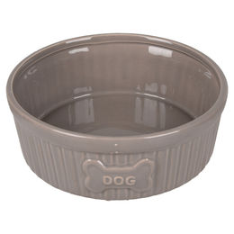 Produktbild von Flamingo Futternapf Mabel Keramik taupe - 640 ml