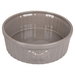 Produktbild von Flamingo Futternapf Mabel Keramik taupe - 1,51 l