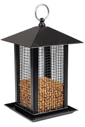 Produktbild von Flamingo Futtersilo Nüsse Hilma Metall schwarz