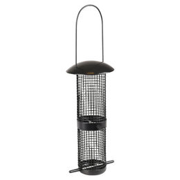 Produktbild von Flamingo Futtersilo Nüsse Tuwa Metall schwarz