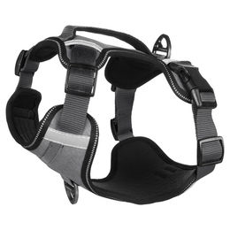 Flamingo Geschirr Heron Grau L 46-61 cm 25 mm – Bild 1 von 3